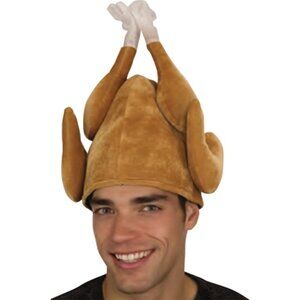 Funny Adult Roasted Turkey Hat